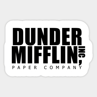 The Office Dunder Mifflin Sticker